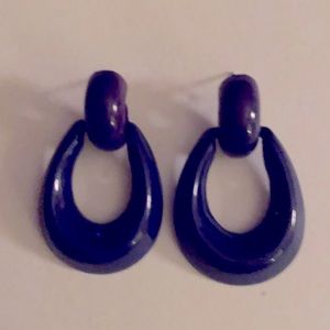 3 for $12.00.  Navy Earrings.  Bundle and Save.